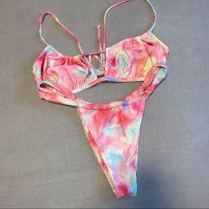 Zaful Tye-Dye Bikini